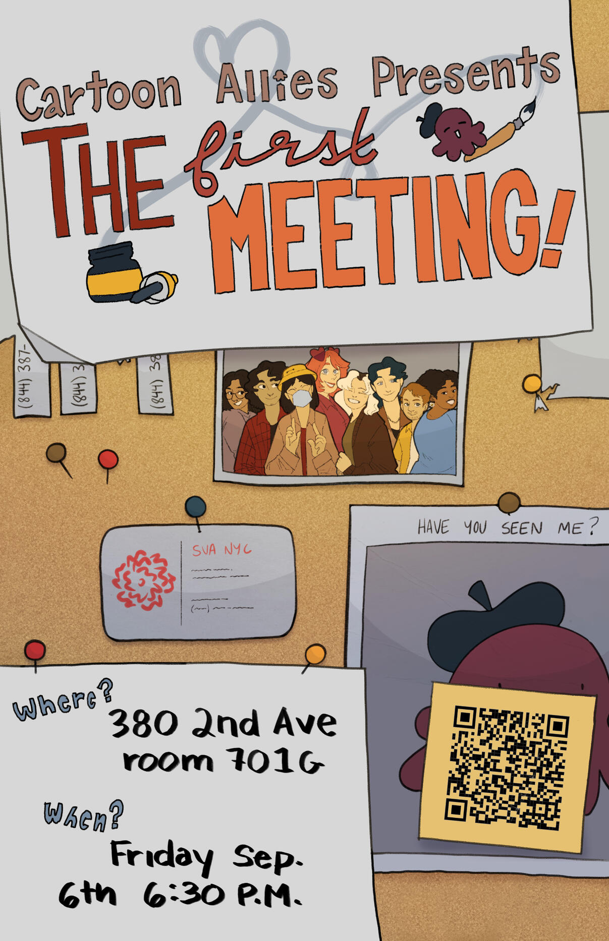 grouphoto Good morning gamers… …and congratulations on finishing the school year! We will not be holding a regular meeting this Friday— instead, we will be hosting our school’s own comic convention, Fresh Meat! Fresh Meat will be taking place from 6-9 PM in the St