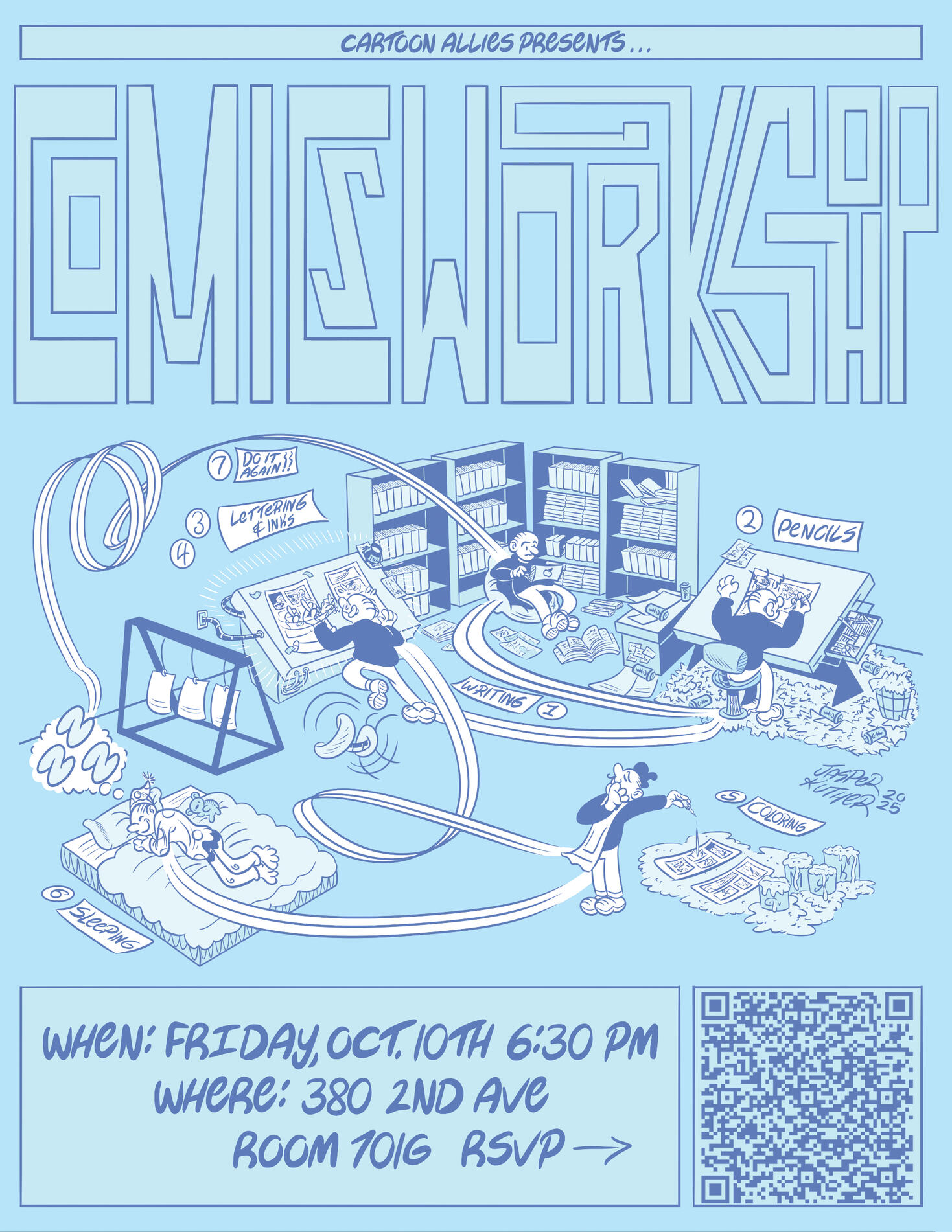 grouphoto Good morning gamers… …and congratulations on finishing the school year! We will not be holding a regular meeting this Friday— instead, we will be hosting our school’s own comic convention, Fresh Meat! Fresh Meat will be taking place from 6-9 PM in the St