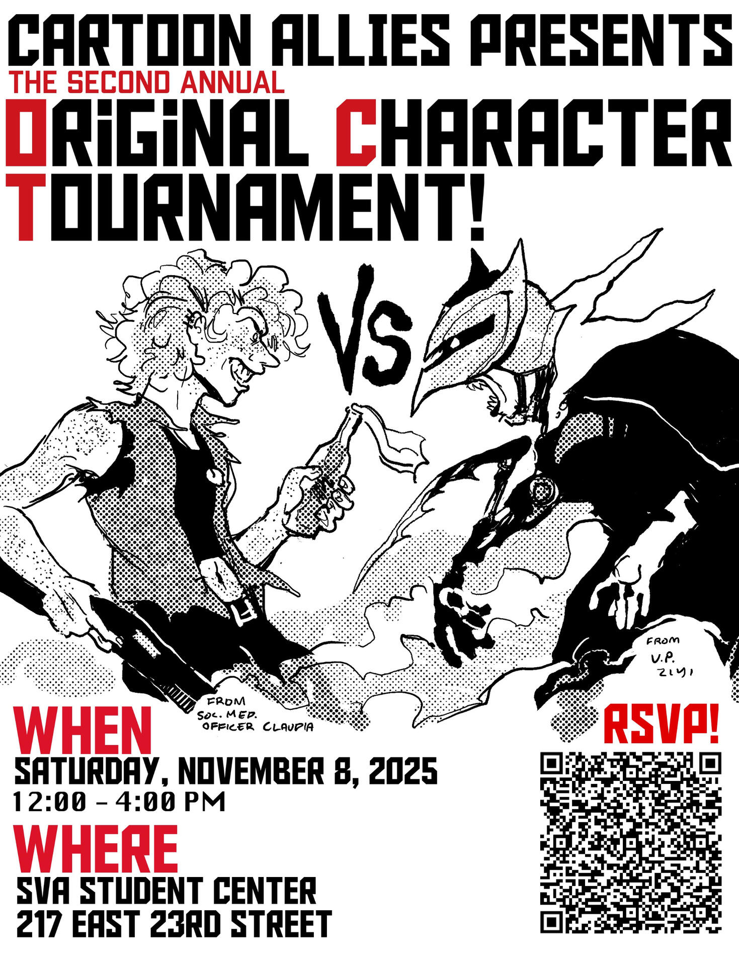 grouphoto Good morning gamers… …and congratulations on finishing the school year! We will not be holding a regular meeting this Friday— instead, we will be hosting our school’s own comic convention, Fresh Meat! Fresh Meat will be taking place from 6-9 PM in the St